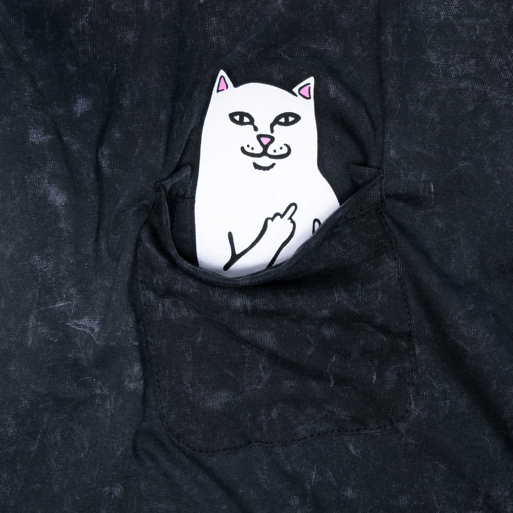 Lord Nermal Pocket Tee (Black Mineral Wash)