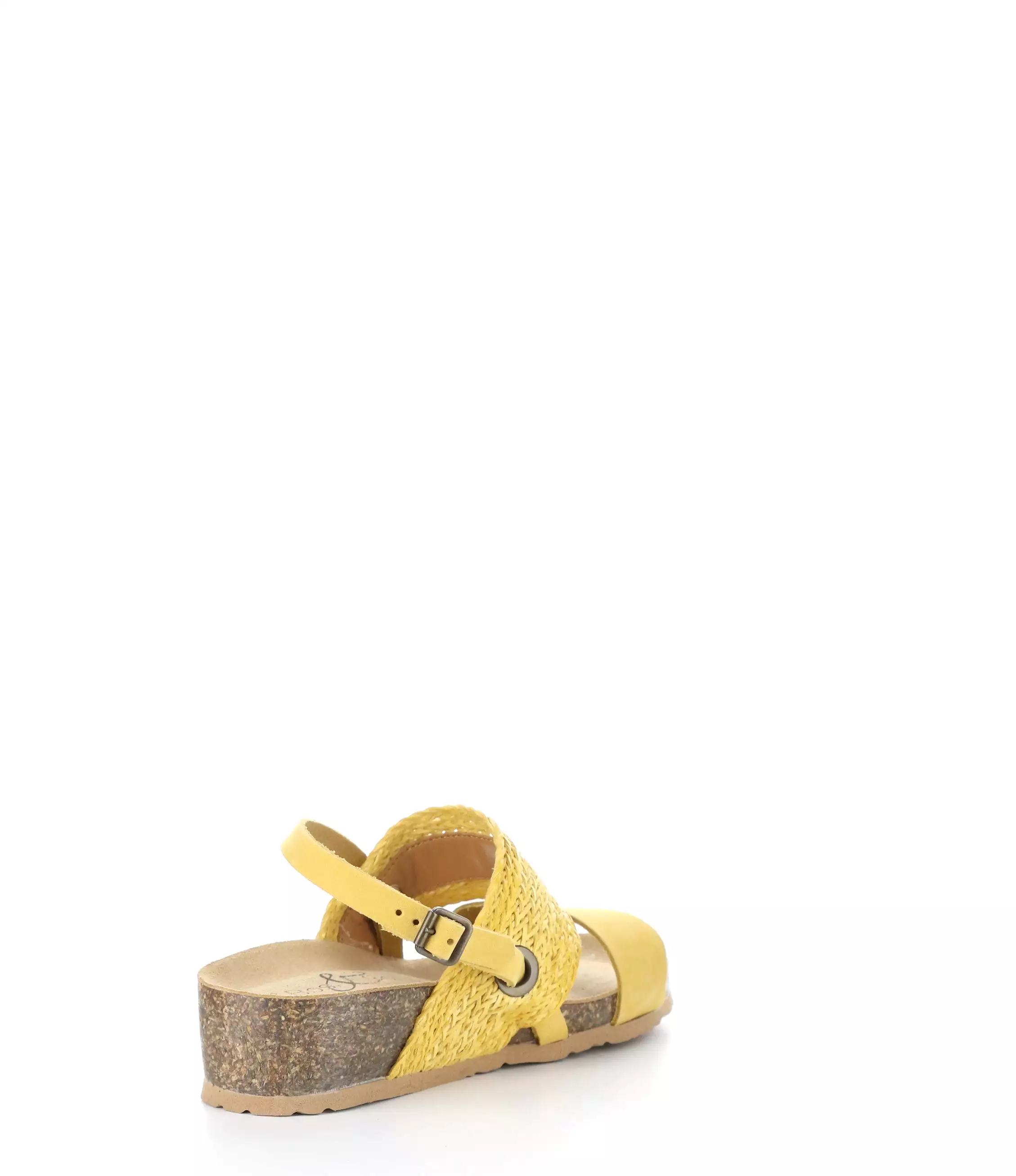 LOVO YELLOW Wedge Sandals