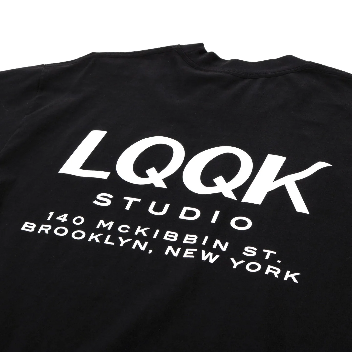 LQQK STUDIO SHOP TEE BLACK