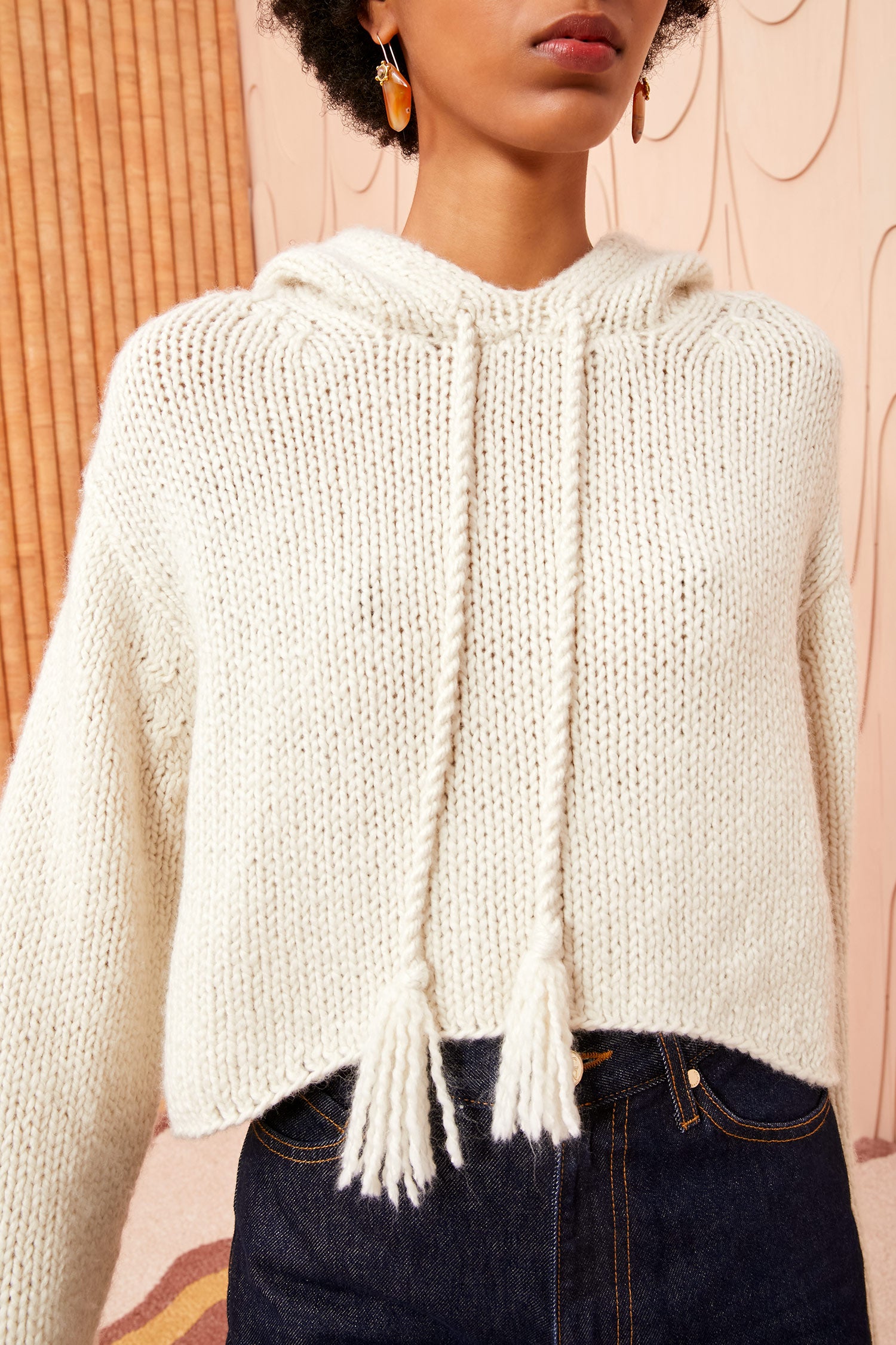 Luciana Hoodie - Ivory