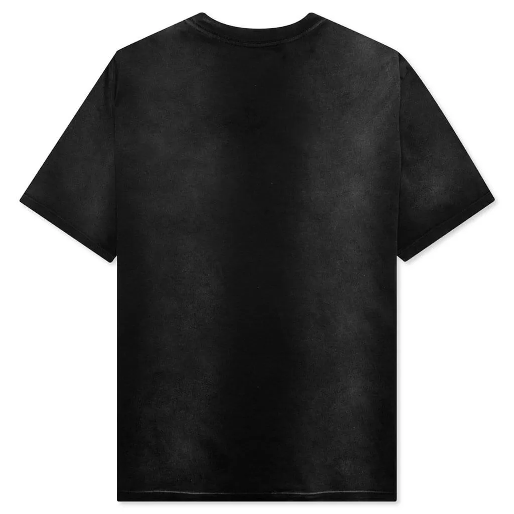 M.A. Bar Applique Tee - Black