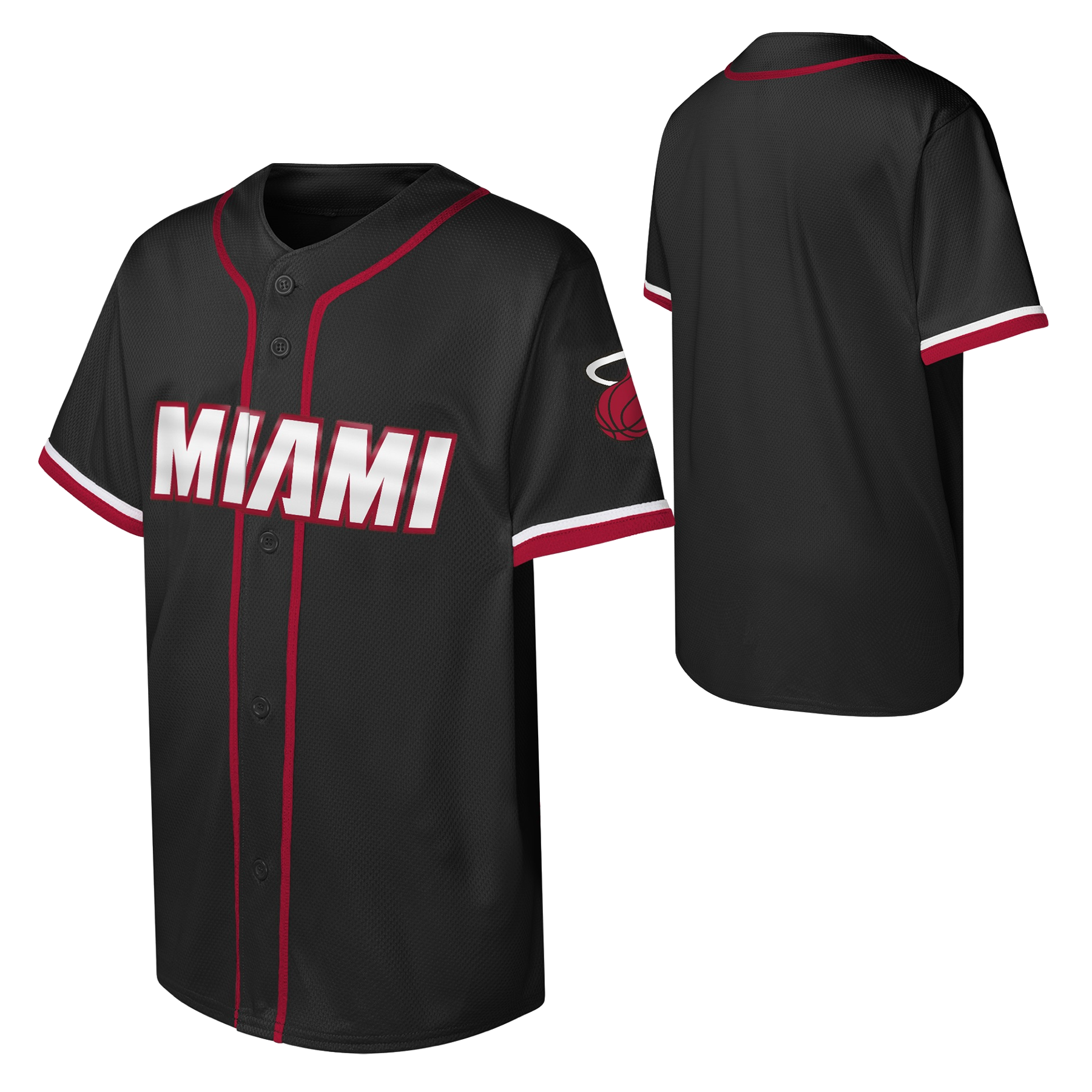 Miami HEAT Youth Baseball Jersey