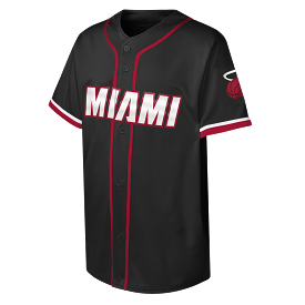 Miami HEAT Youth Baseball Jersey