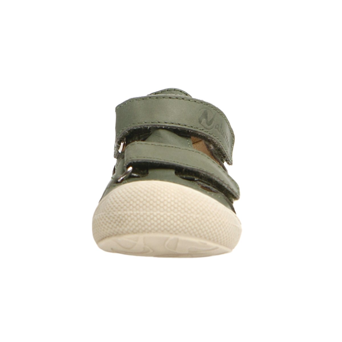 Naturino Toddler's (Sizes 19-22) Sage Leather Open T-Strap