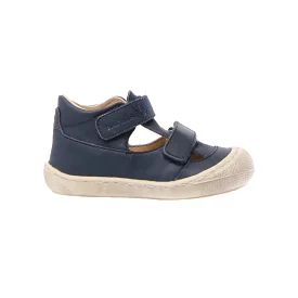 Naturino Toddler's (Sizes 19-23) Navy Leather Open T-Strap