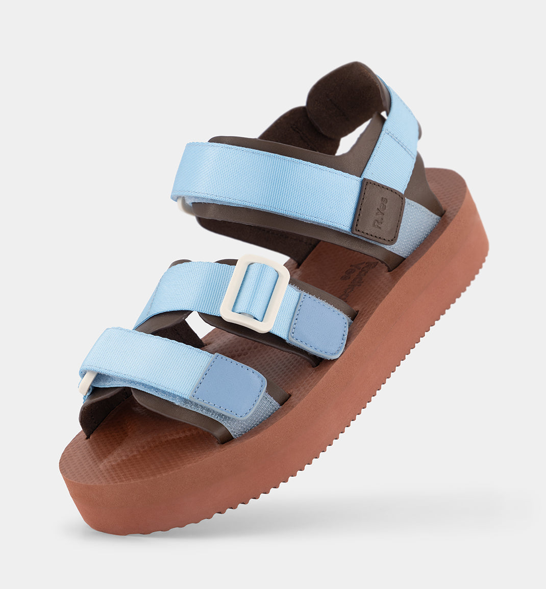 Neptune 2.0 Athletic Sandal l Cornflower and Chocolate