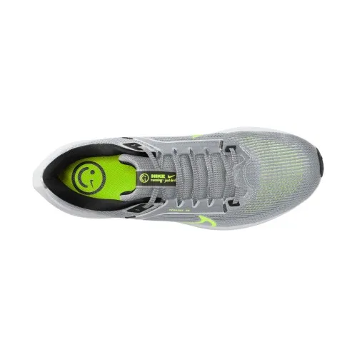 Nike Air Zoom Pegasus 40 Wolf Grey / Volt- Black White  A springy ride for any run, the Peg’s familiar, just-for-you feel return