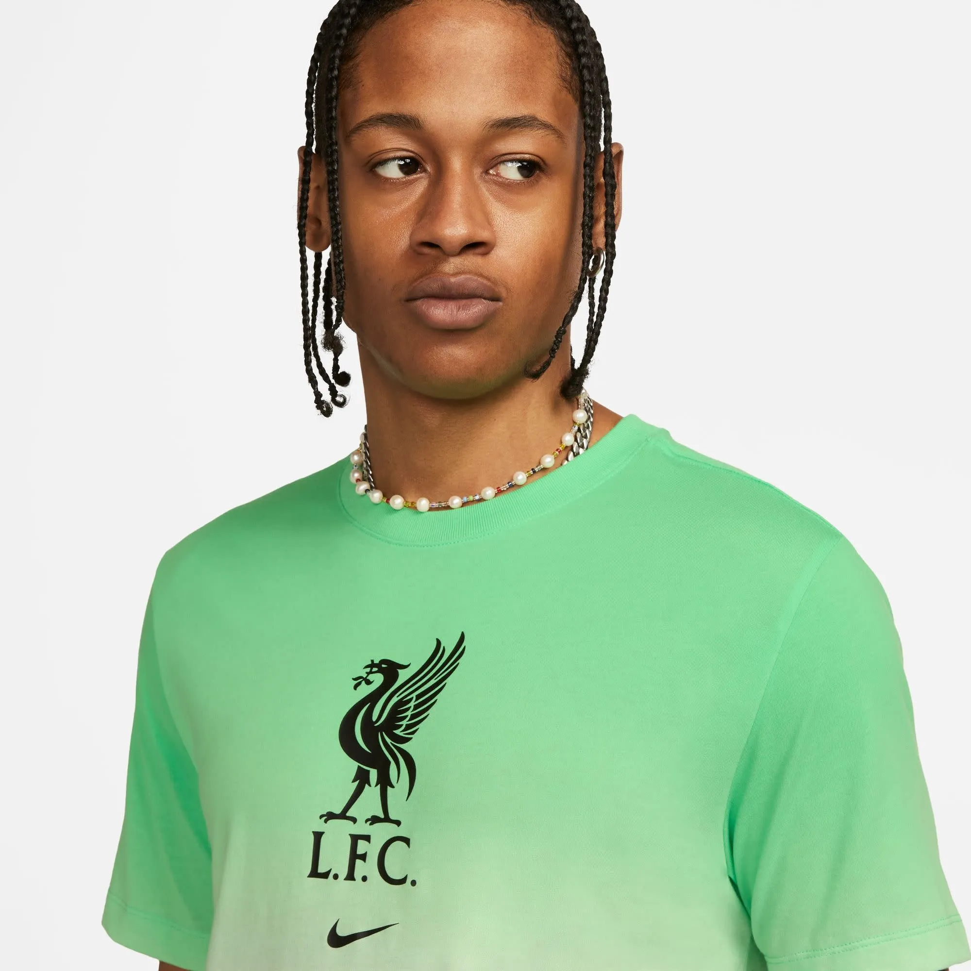 Nike Liverpool 23/24 Crest Tee (Green/White/Black)