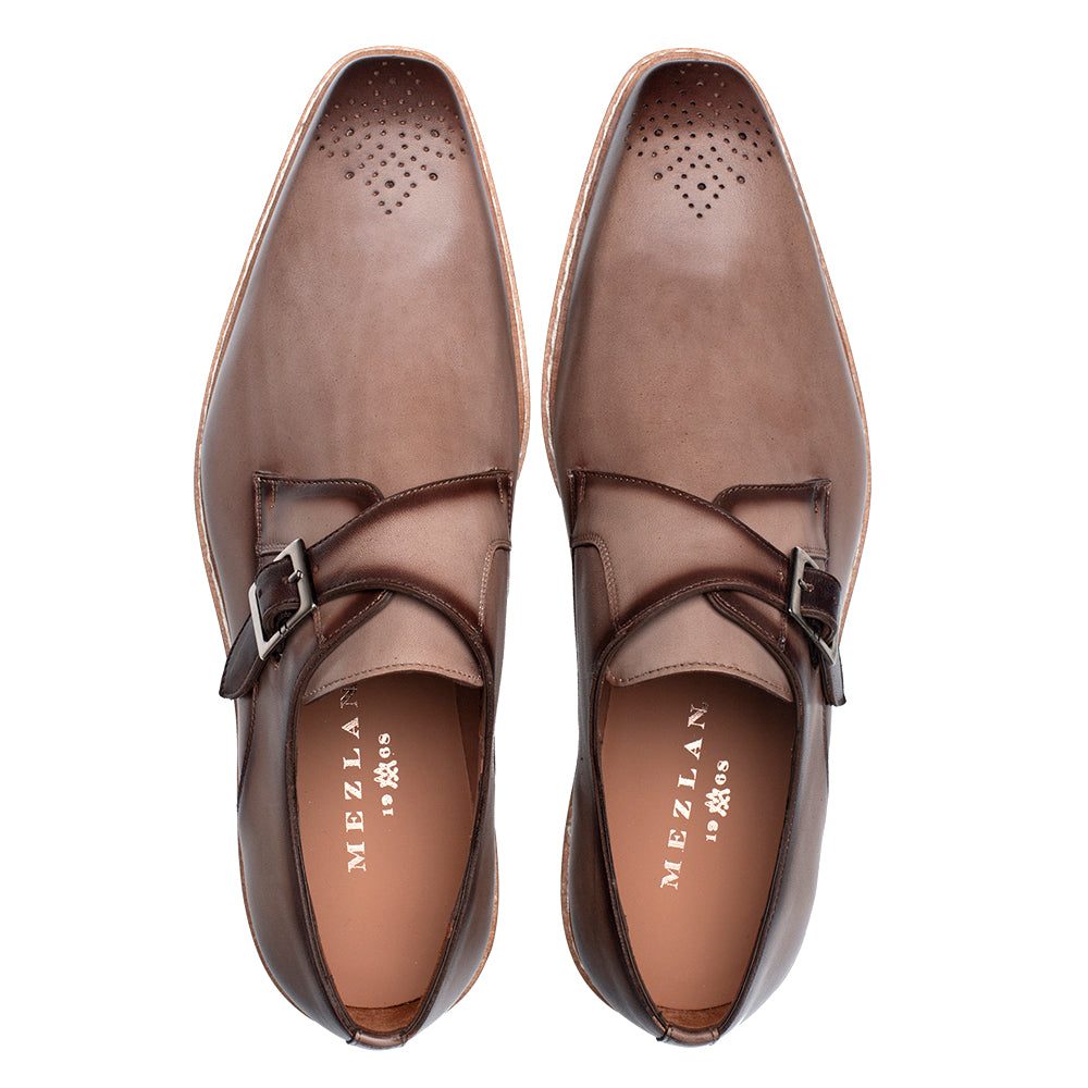 Patina Calf Rubber Lite Monk