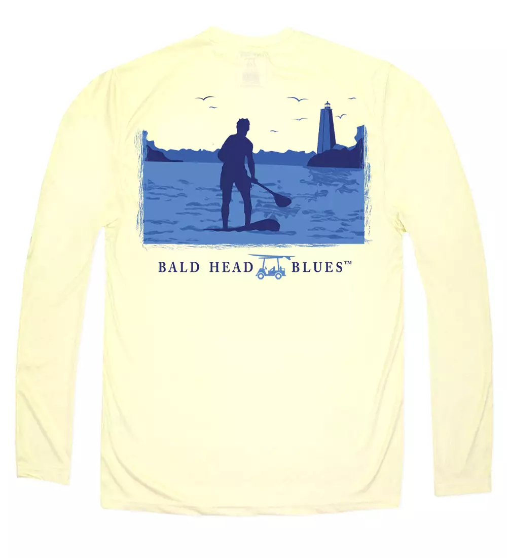 Performance Long Sleeve Paddleboard T-Shirt - Yellow