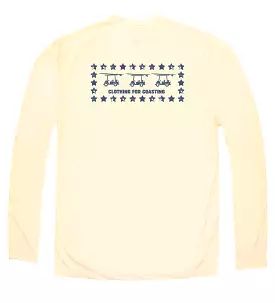 Performance Long Sleeve Stars Logo T-Shirt - Sandbar