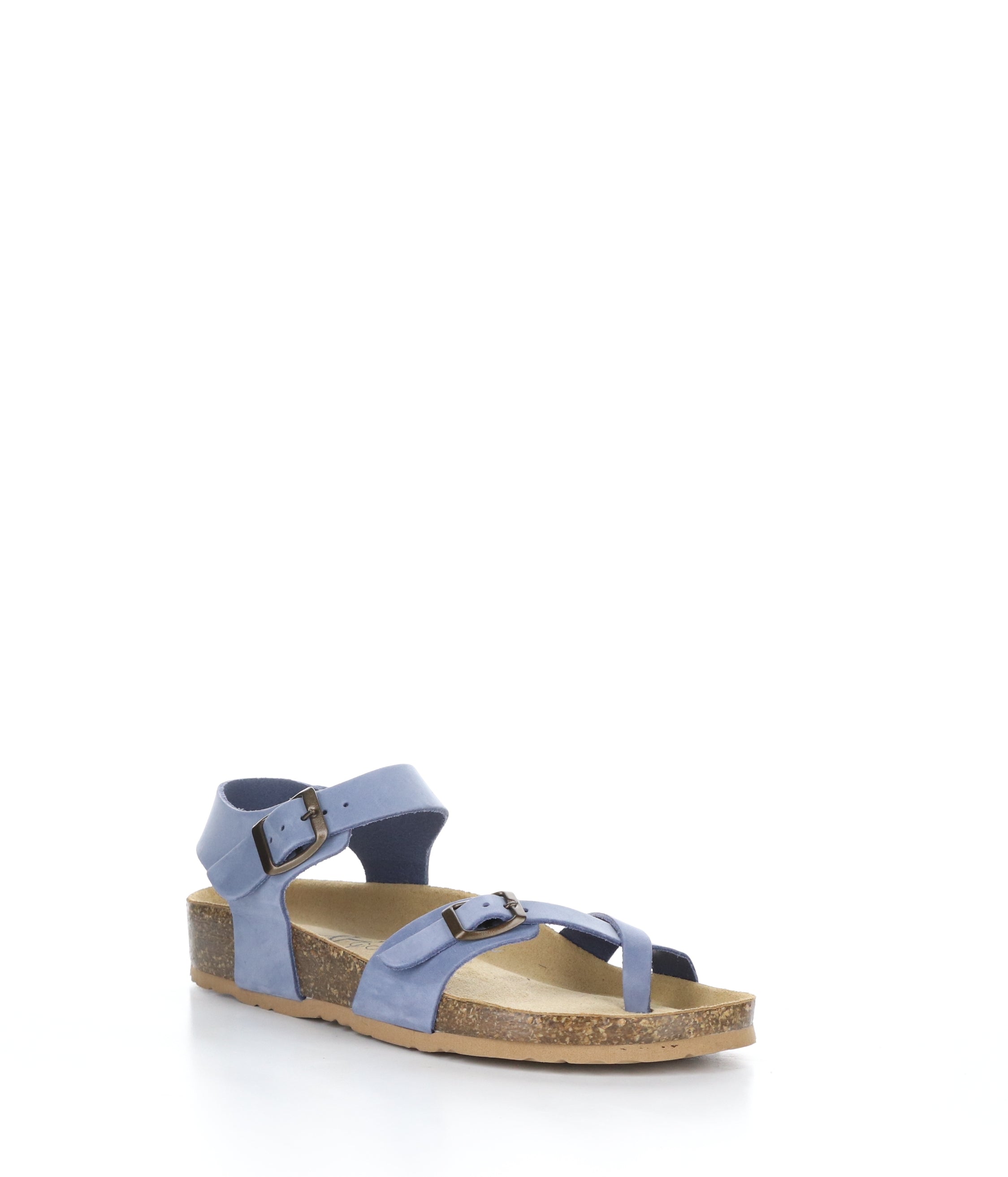 PRIOR SERENTIY BLUE Buckle Sandals