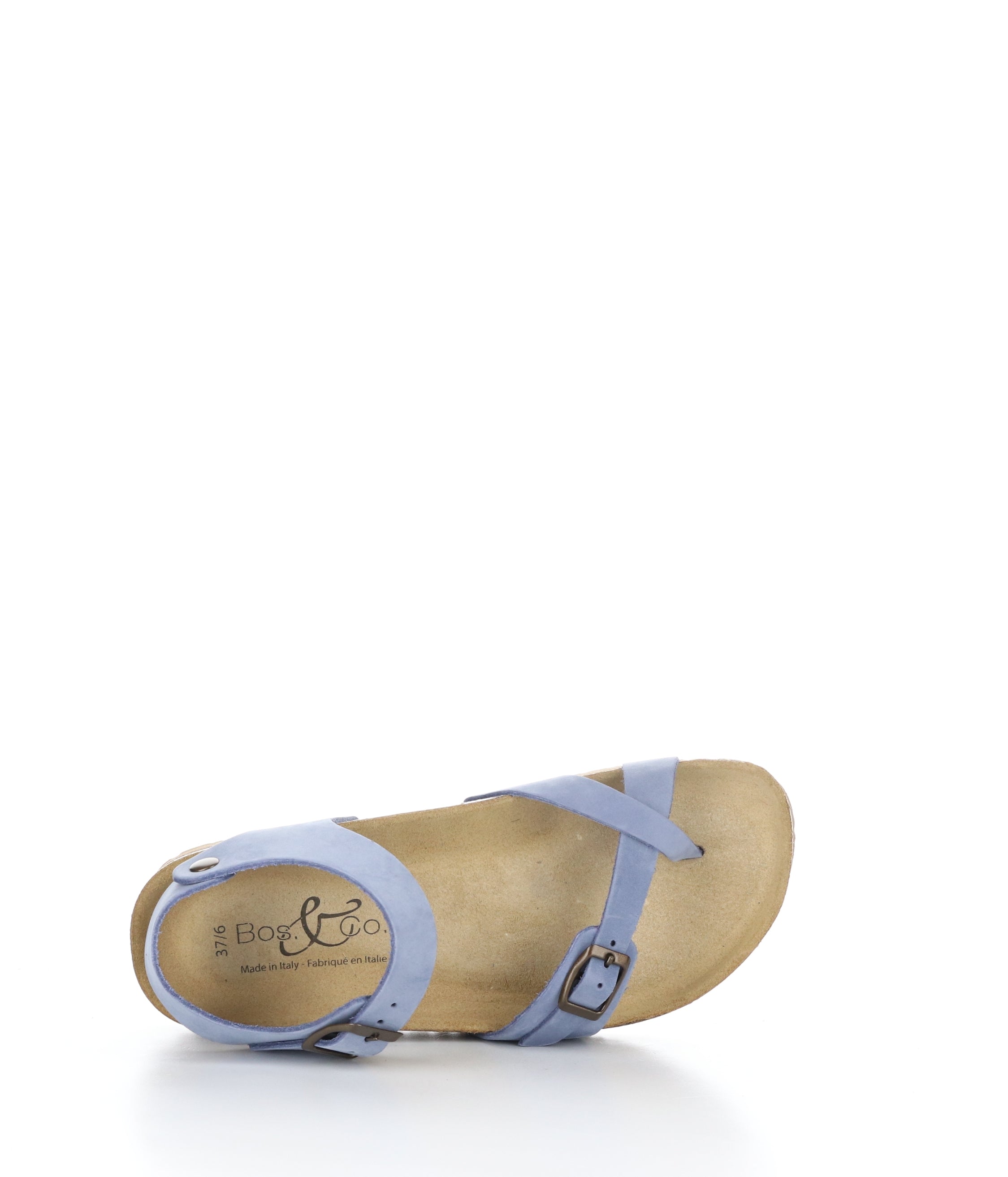 PRIOR SERENTIY BLUE Buckle Sandals