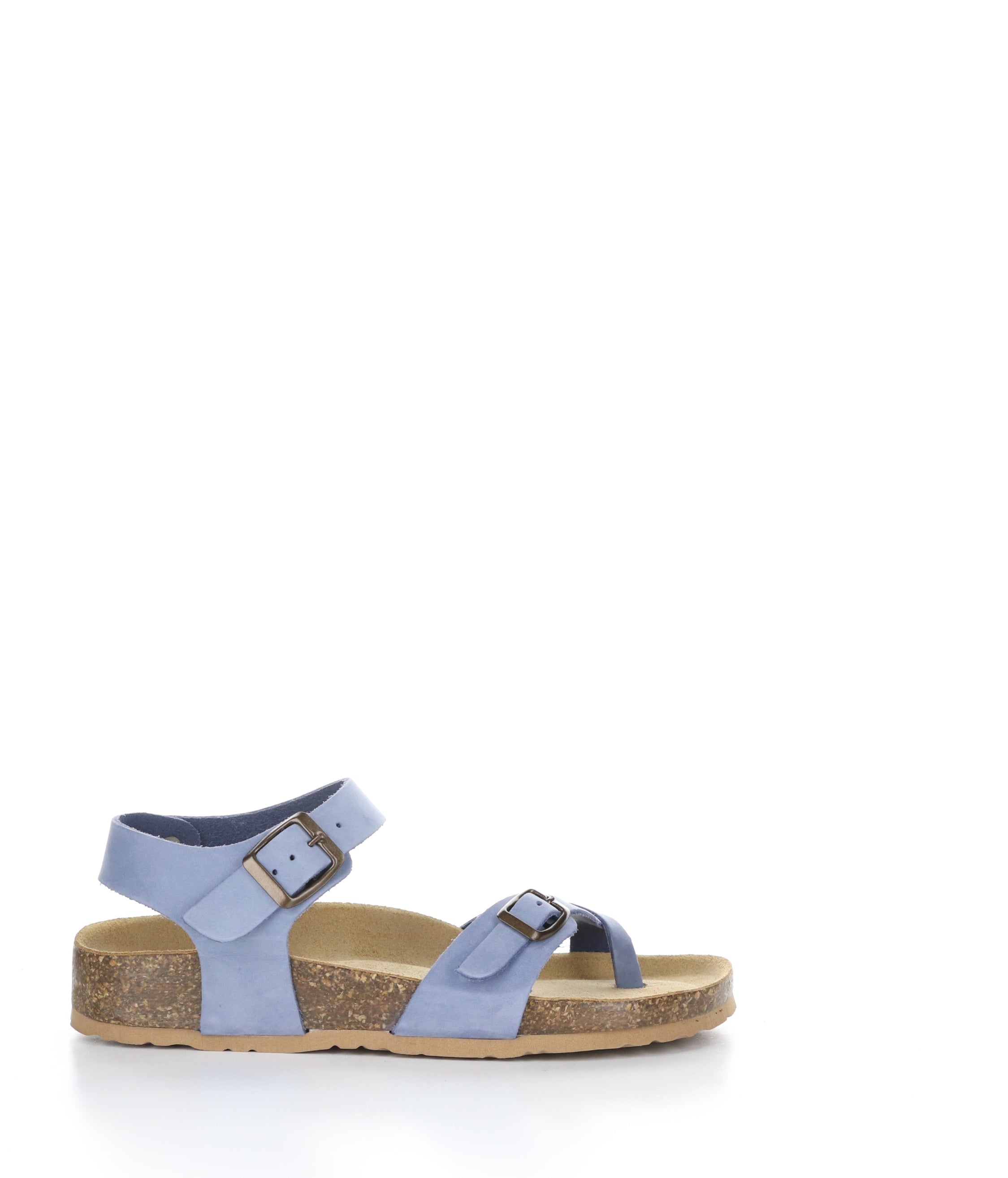 PRIOR SERENTIY BLUE Buckle Sandals