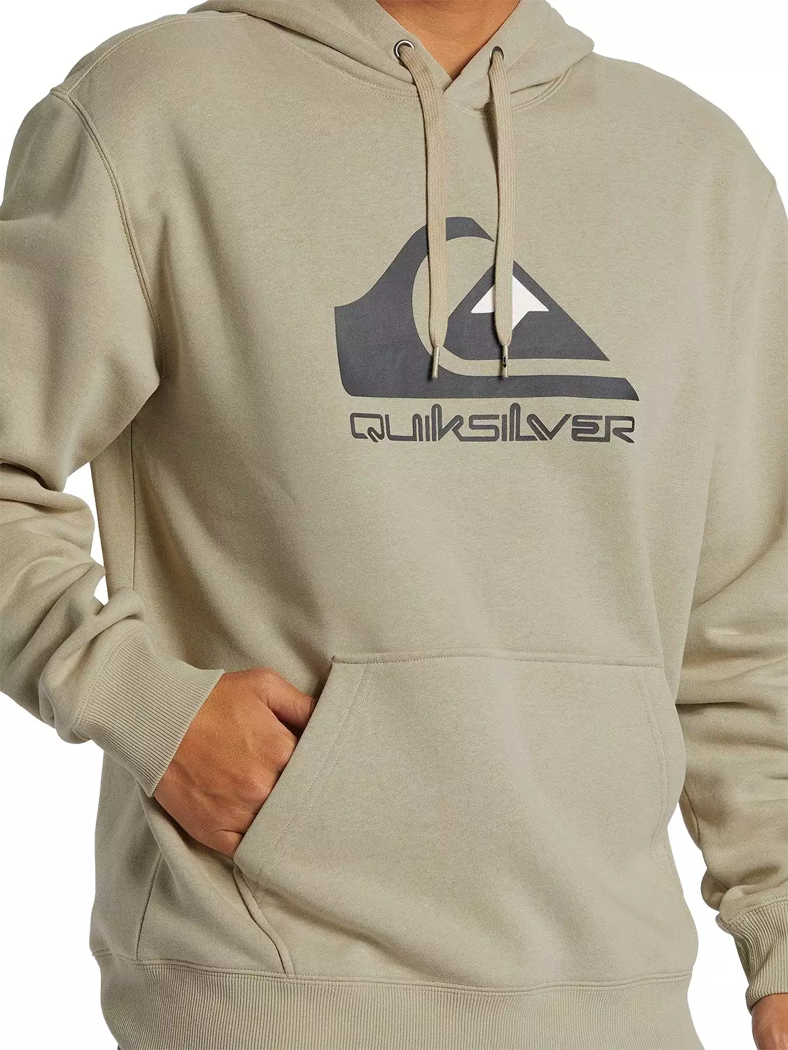 Quiksilver Men's Big Logo Hoodie