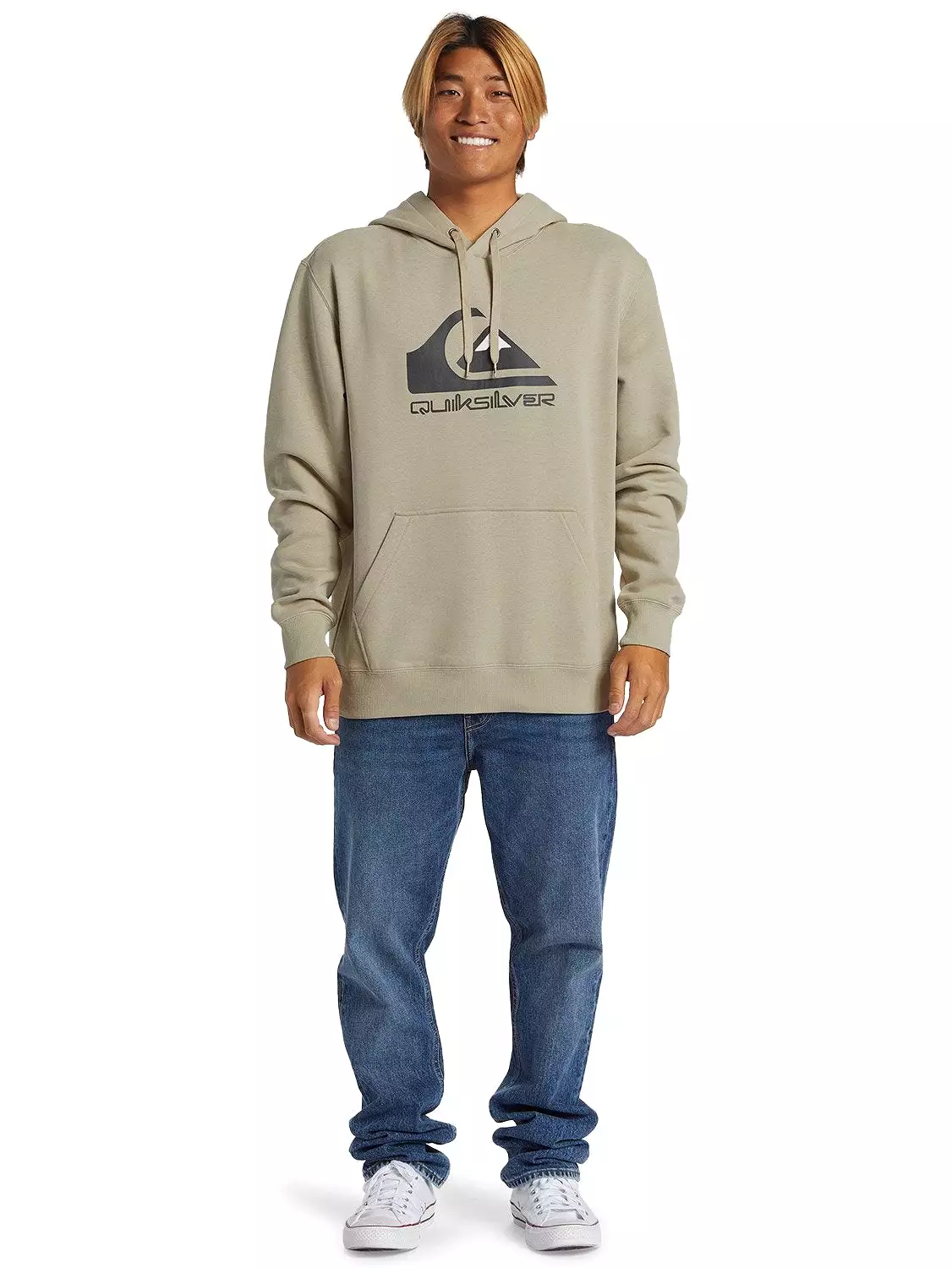 Quiksilver Men's Big Logo Hoodie