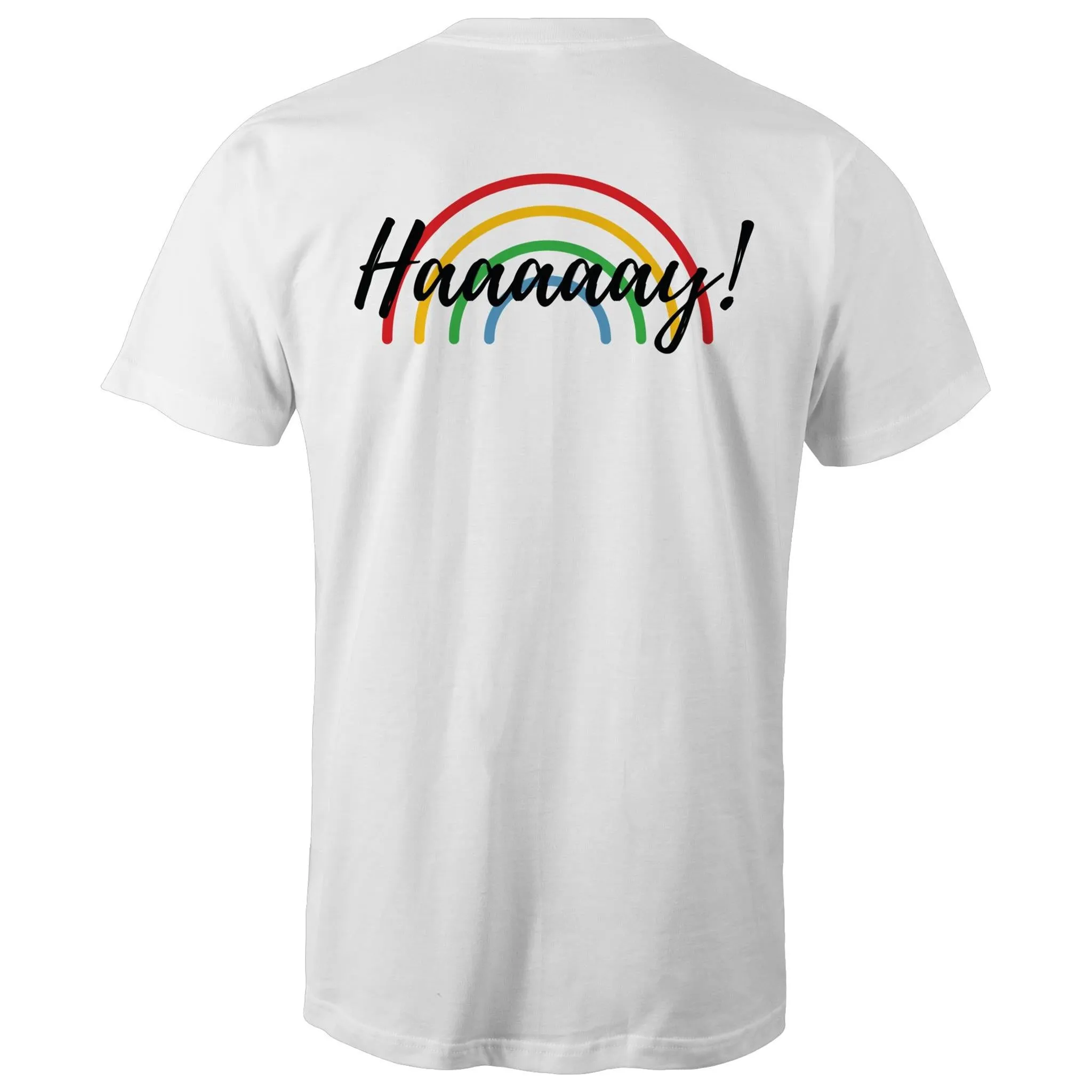 Rainbow on the Plains Haaaay Double Sided T-Shirt Unisex (CLB016)