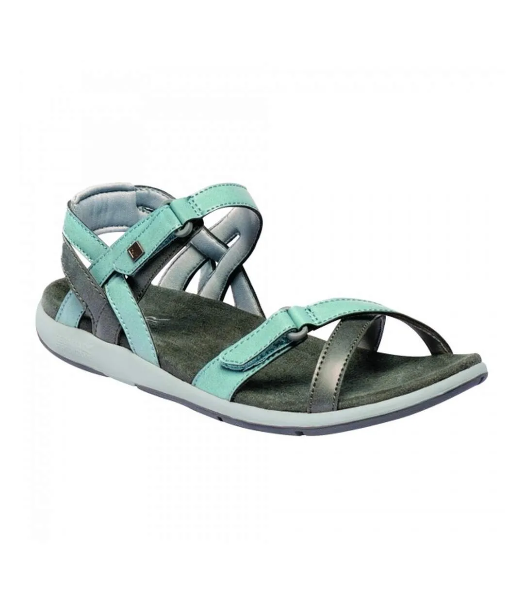 Regatta Great Outdoors Womens/Ladies Lady Santa Cruz Open Toe Sandals (Stone Blue/Light Stone) - UTRG996