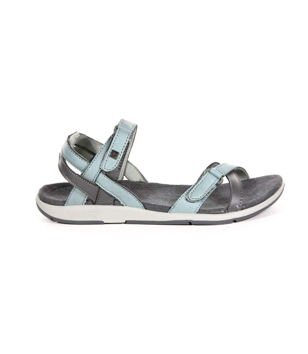 Regatta Great Outdoors Womens/Ladies Lady Santa Cruz Open Toe Sandals (Stone Blue/Light Stone) - UTRG996