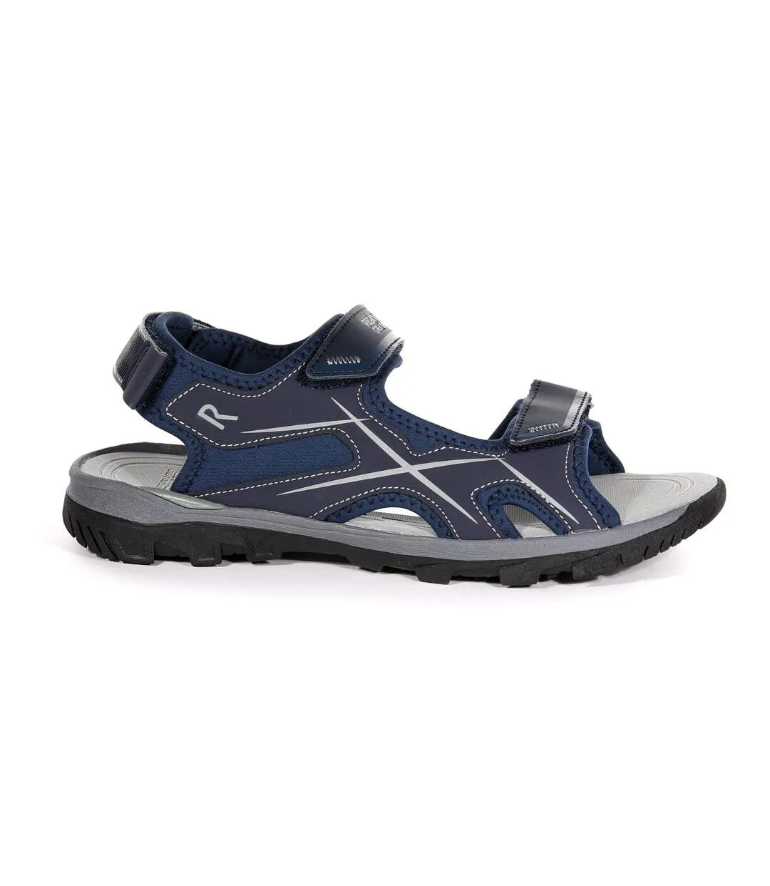 Regatta Mens Kota Drift Open Toe Sandals (Navy/Dark Steel) - UTRG4171