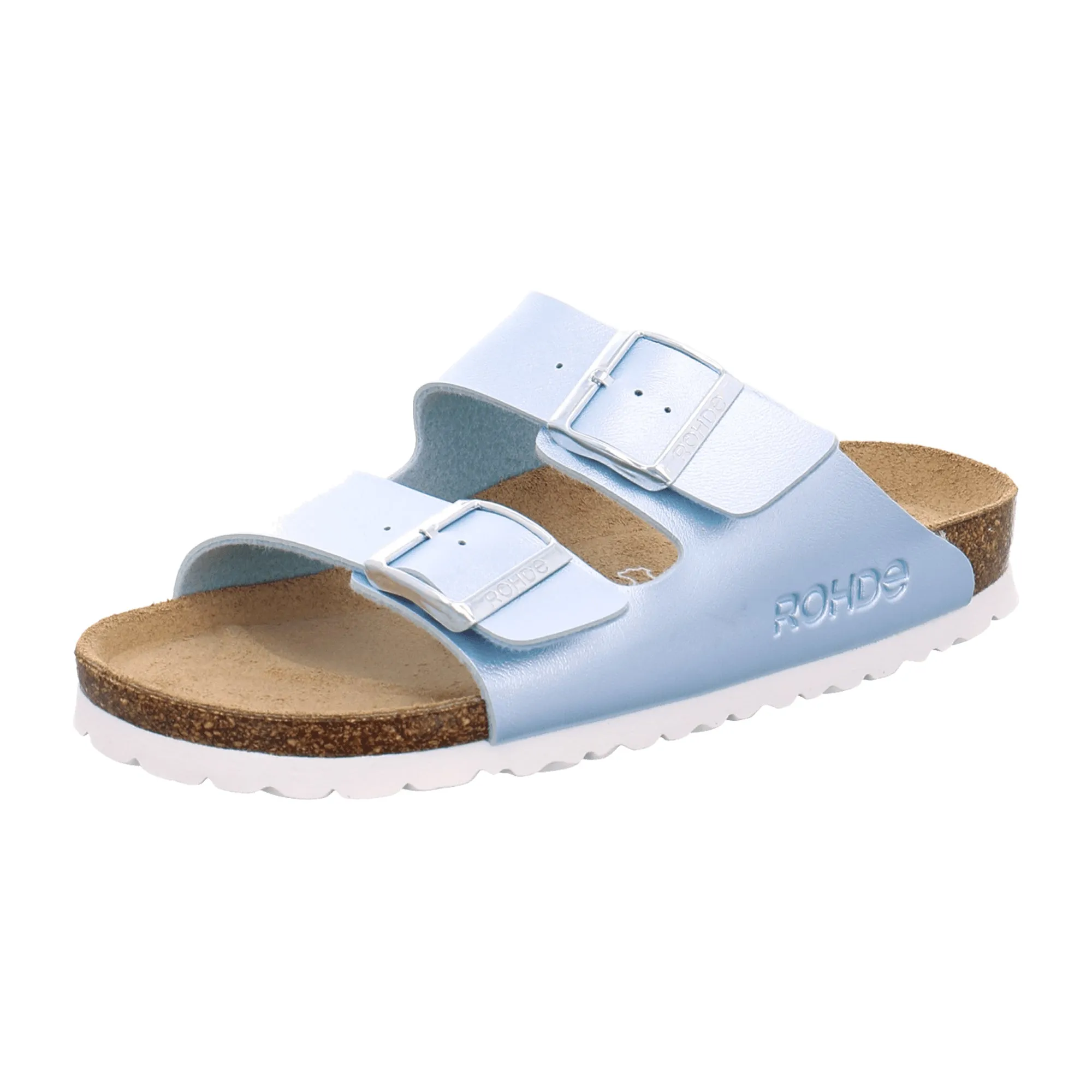 Rohde Alba Blue Women's Sandals Open Toe Adjustable Strap Spring Summer