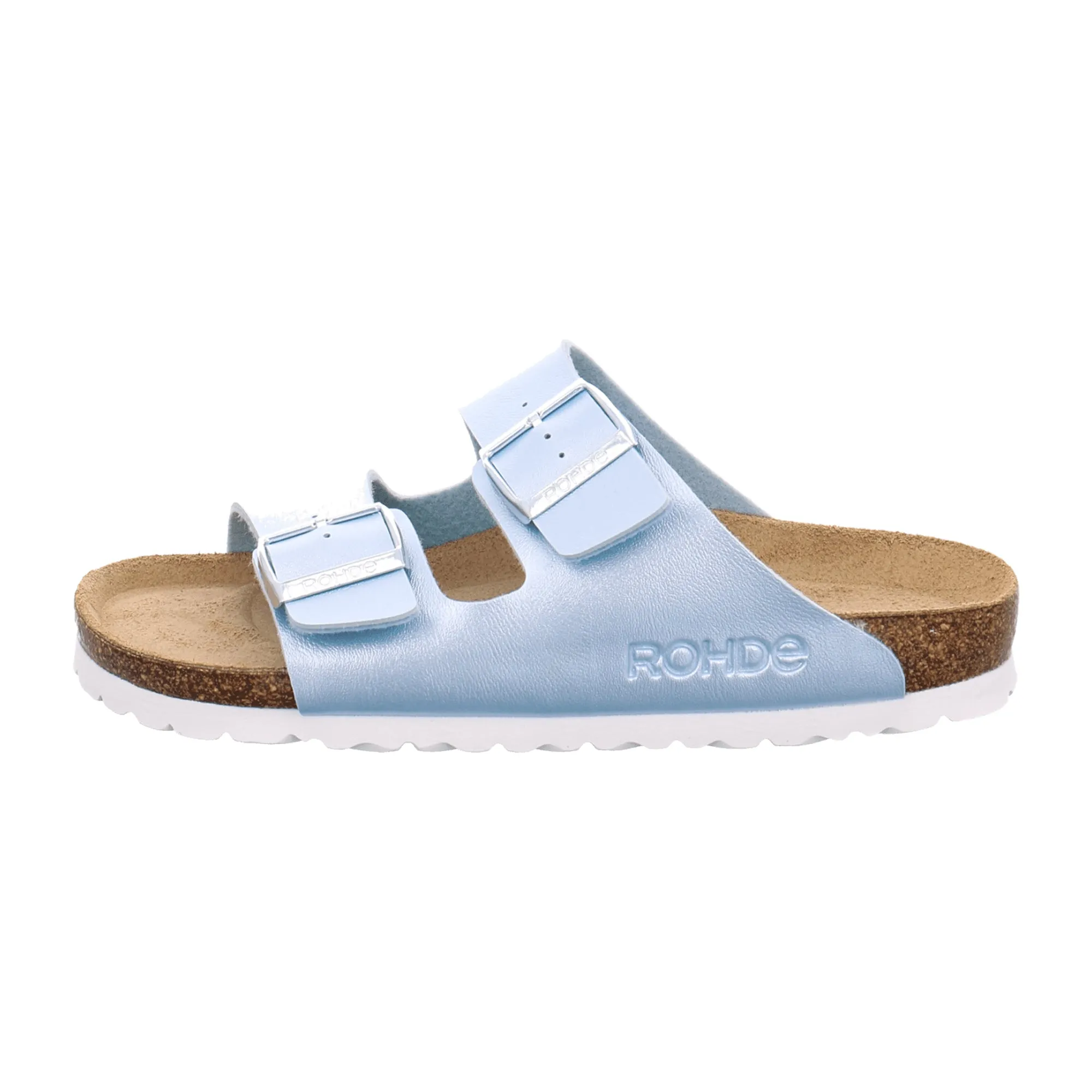 Rohde Alba Blue Women's Sandals Open Toe Adjustable Strap Spring Summer