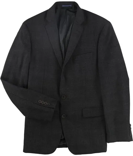 Ryan Seacrest Mens Heathered Two Button Blazer Jacket