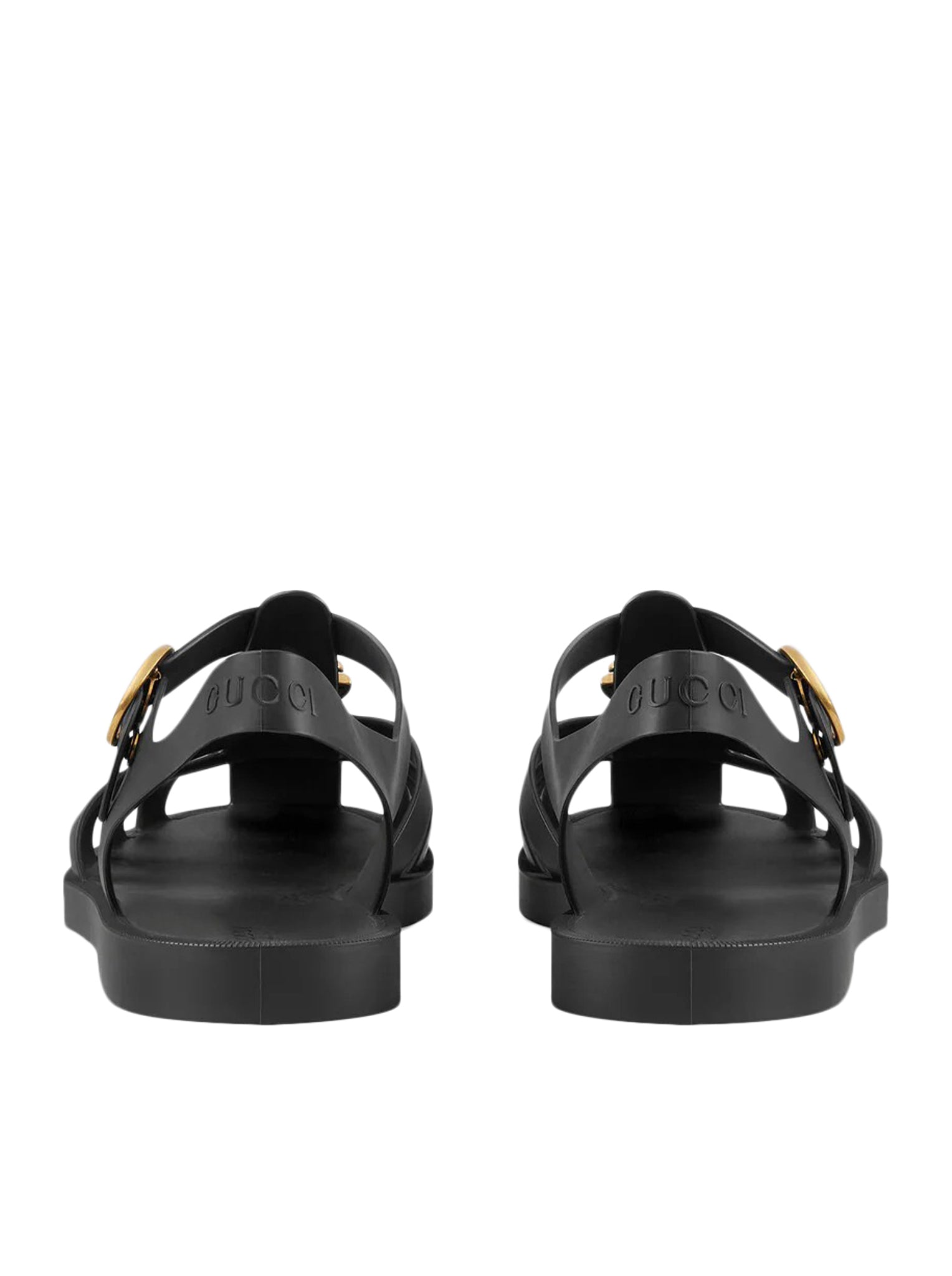 SANDAL WITH RUBBER BUCKLE STRAP