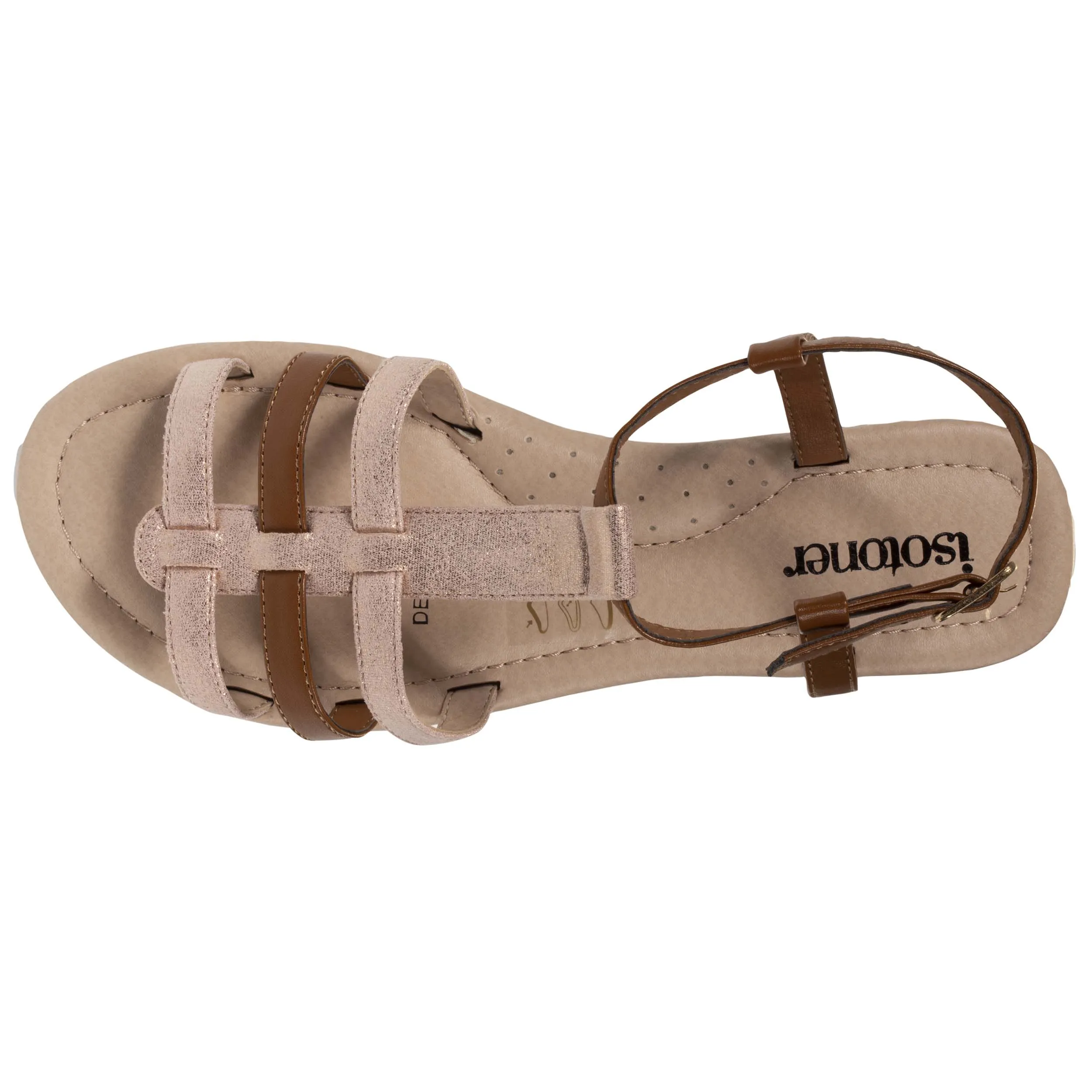 Sandales Femme bride Camel