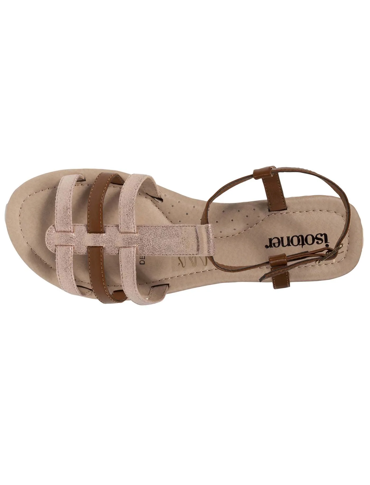 Sandales Femme bride Camel