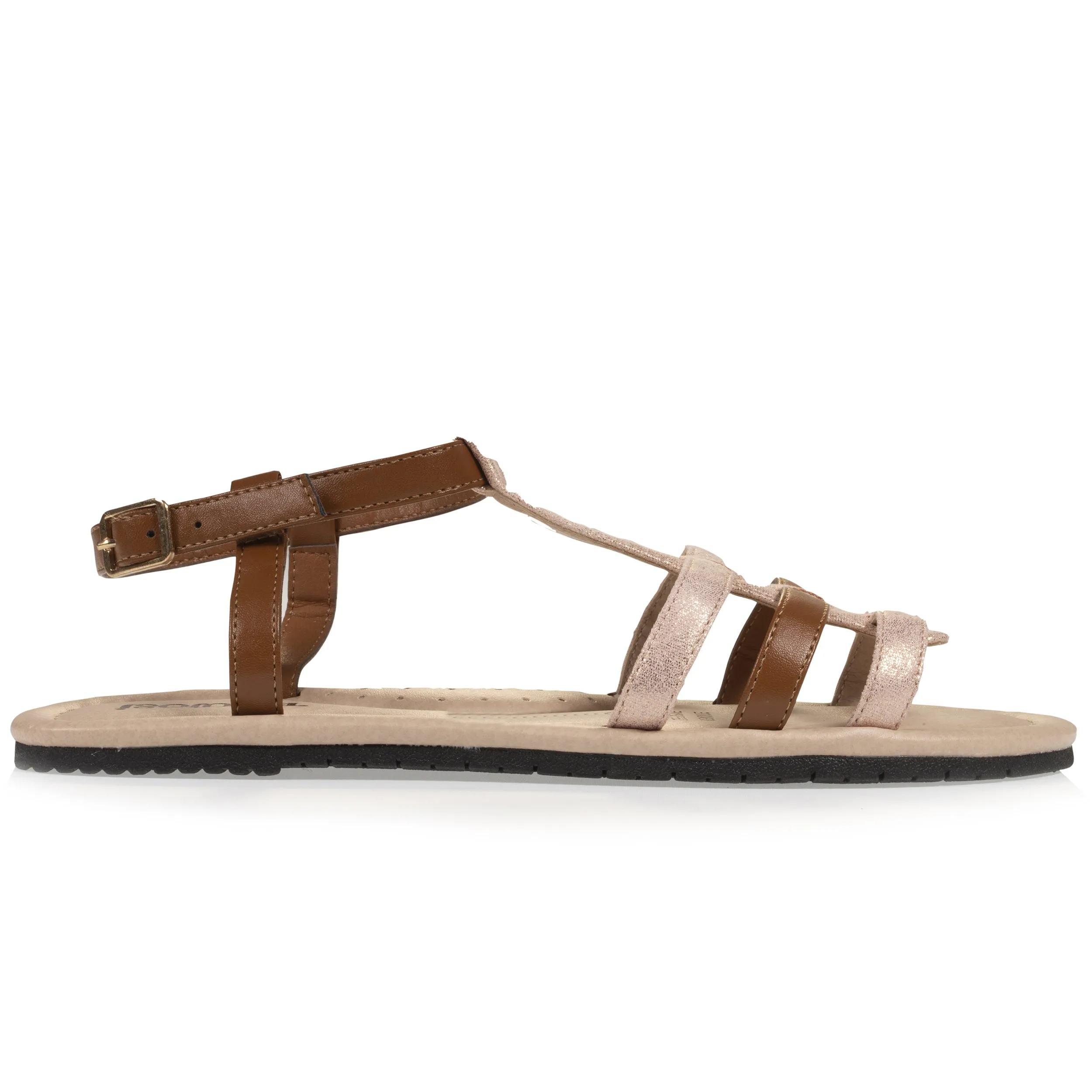 Sandales Femme bride Camel