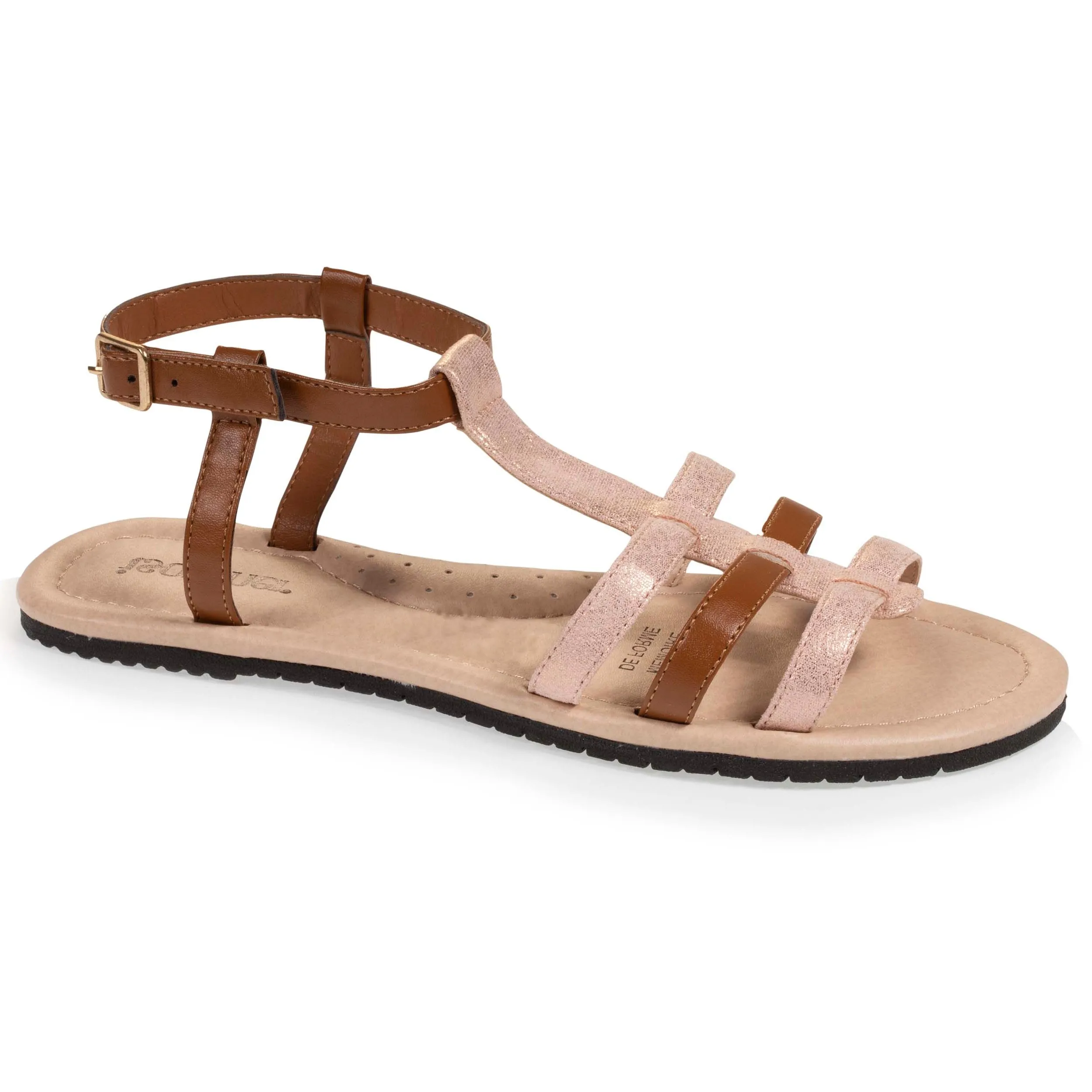 Sandales Femme bride Camel