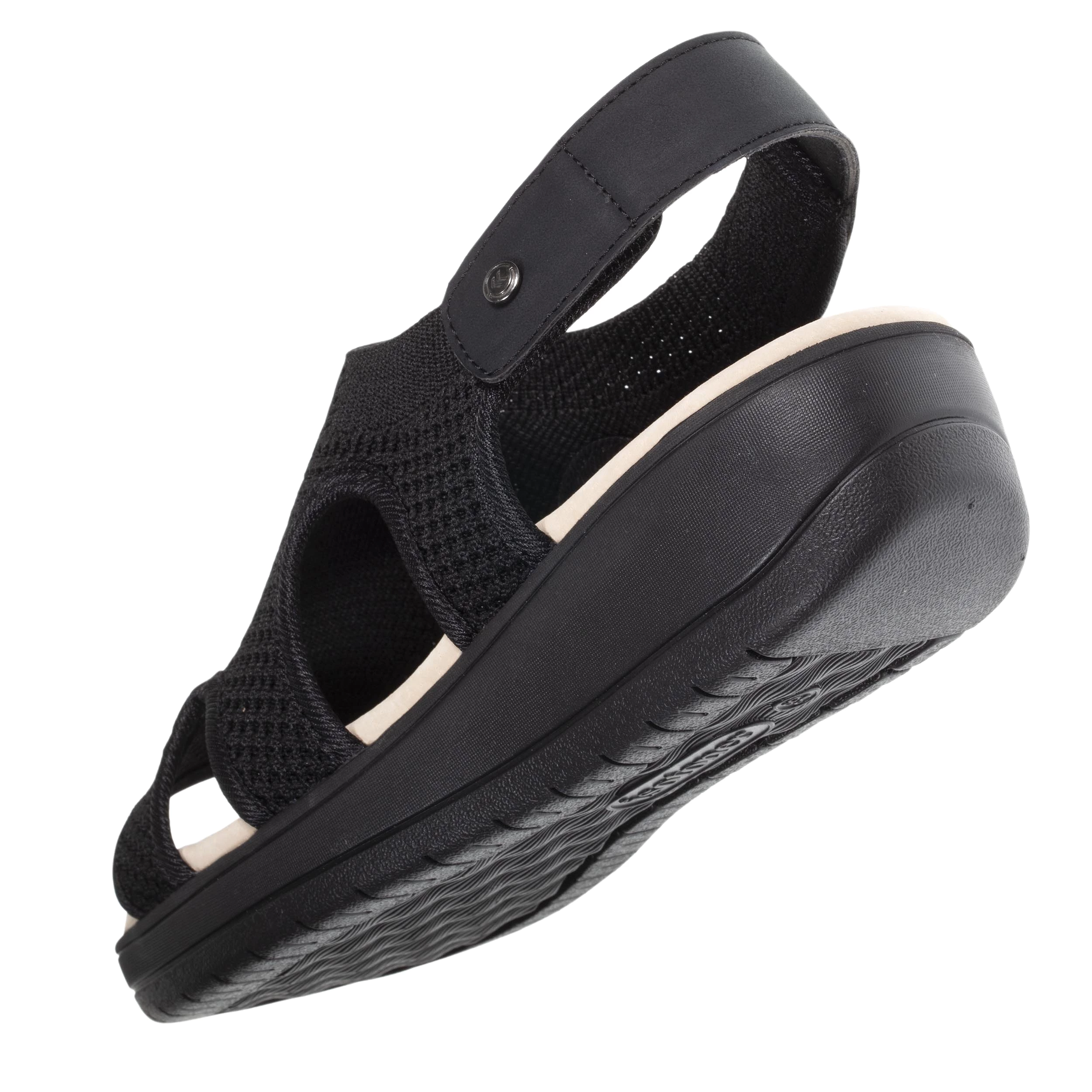 Sandales Femme CONFORT PLUS Noir