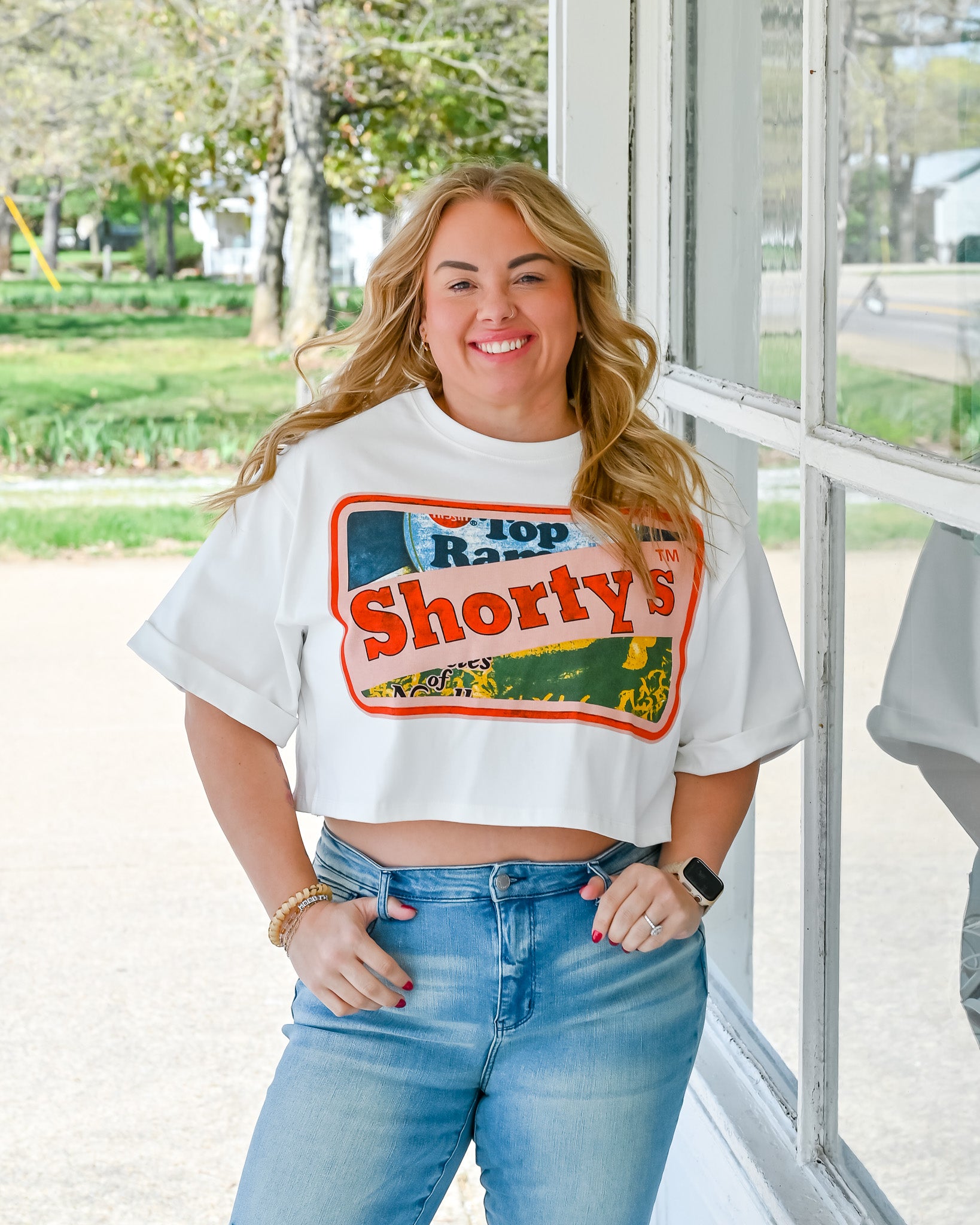 Shorty's Cropped Graphic Tee