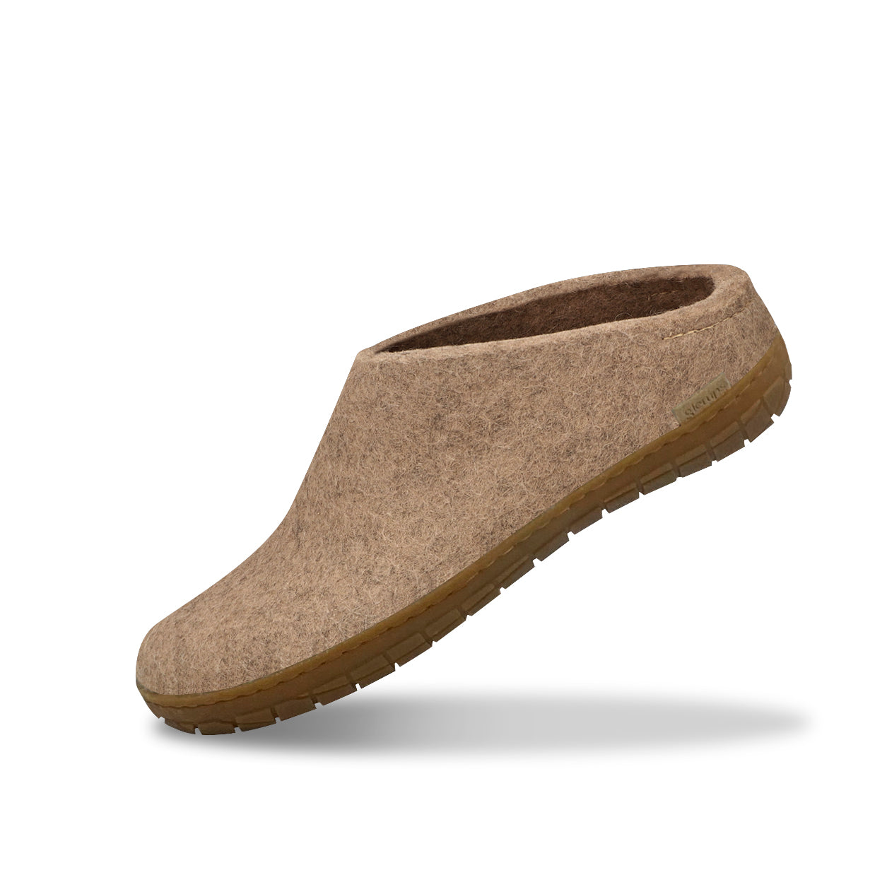 Slip-on with natural rubber sole - honey - Sand