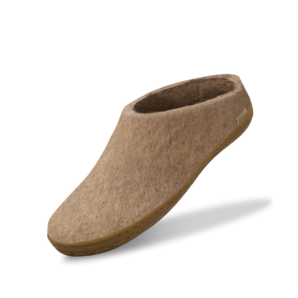 Slip-on with natural rubber sole - honey - Sand