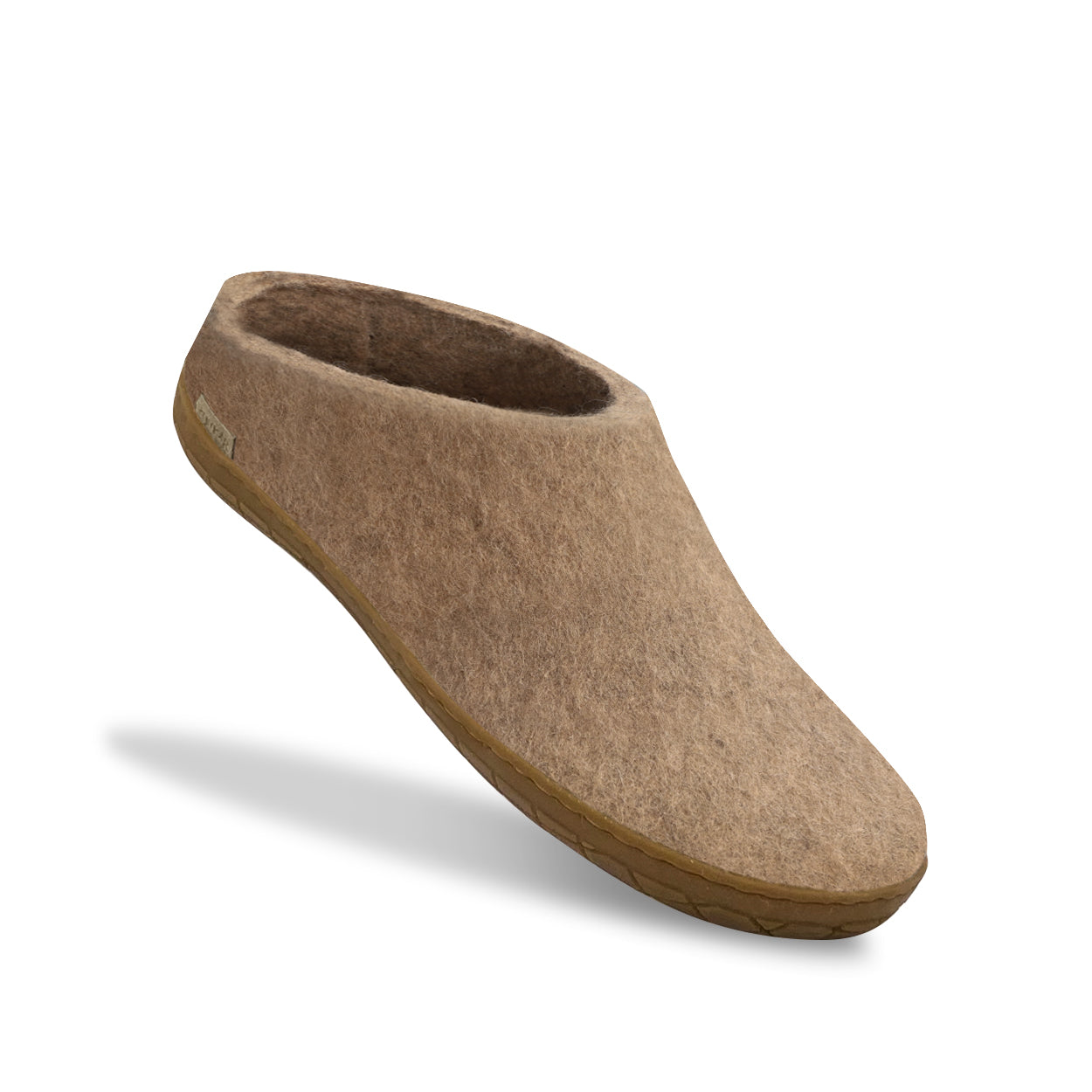 Slip-on with natural rubber sole - honey - Sand