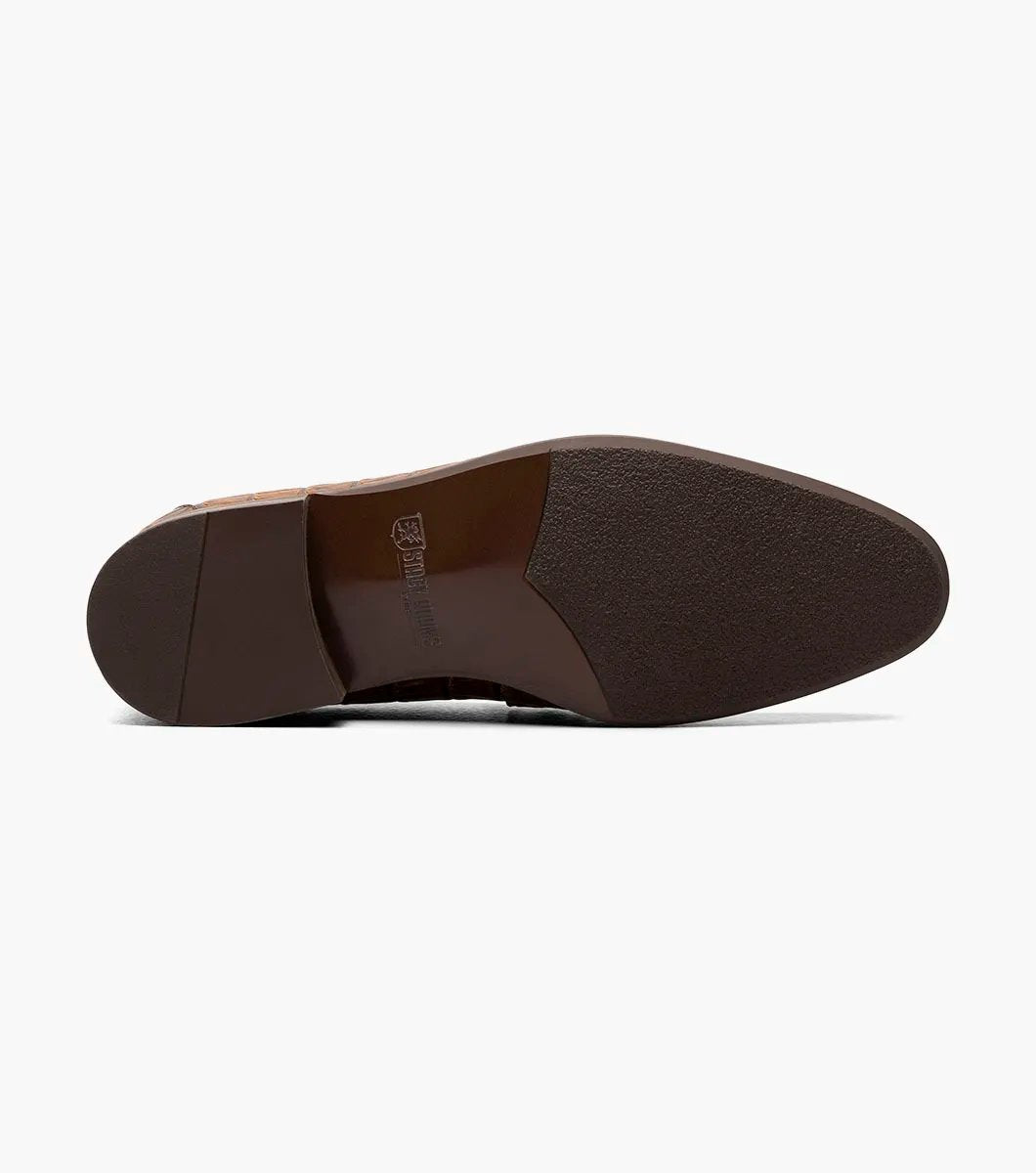 Stacy Adams - FERDINAND Moc Toe Bit Slip On - Cognac - 25455-221