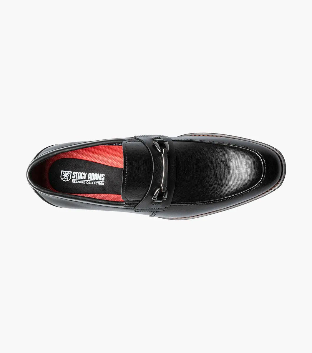 Stacy Adams - KAYLOR Moc Toe Bit Slip On - Black - 25572-001