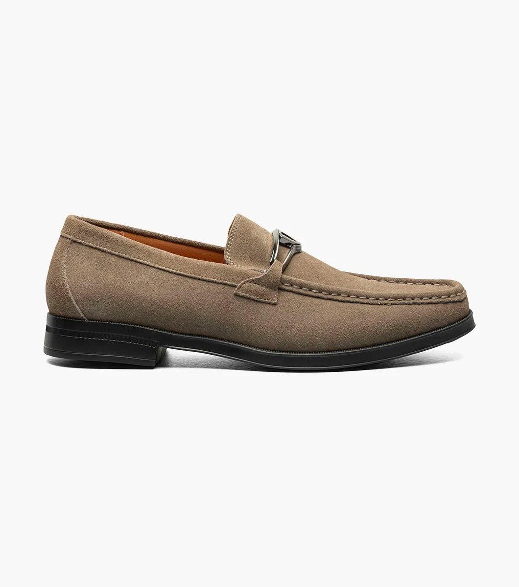 Stacy Adams - PALLADIAN Moc Toe Slip On - Fossil Suede - 25549-258