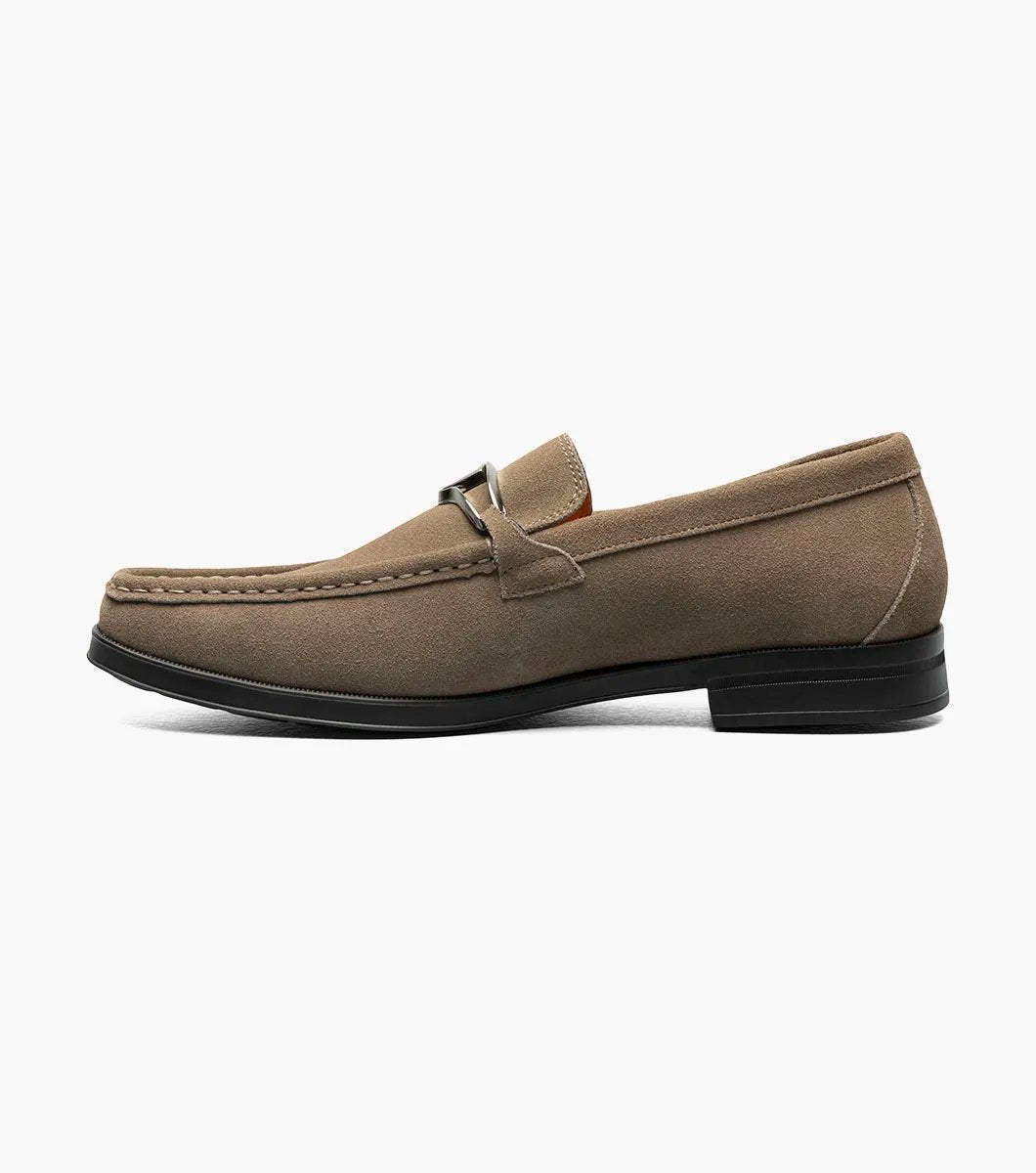 Stacy Adams - PALLADIAN Moc Toe Slip On - Fossil Suede - 25549-258