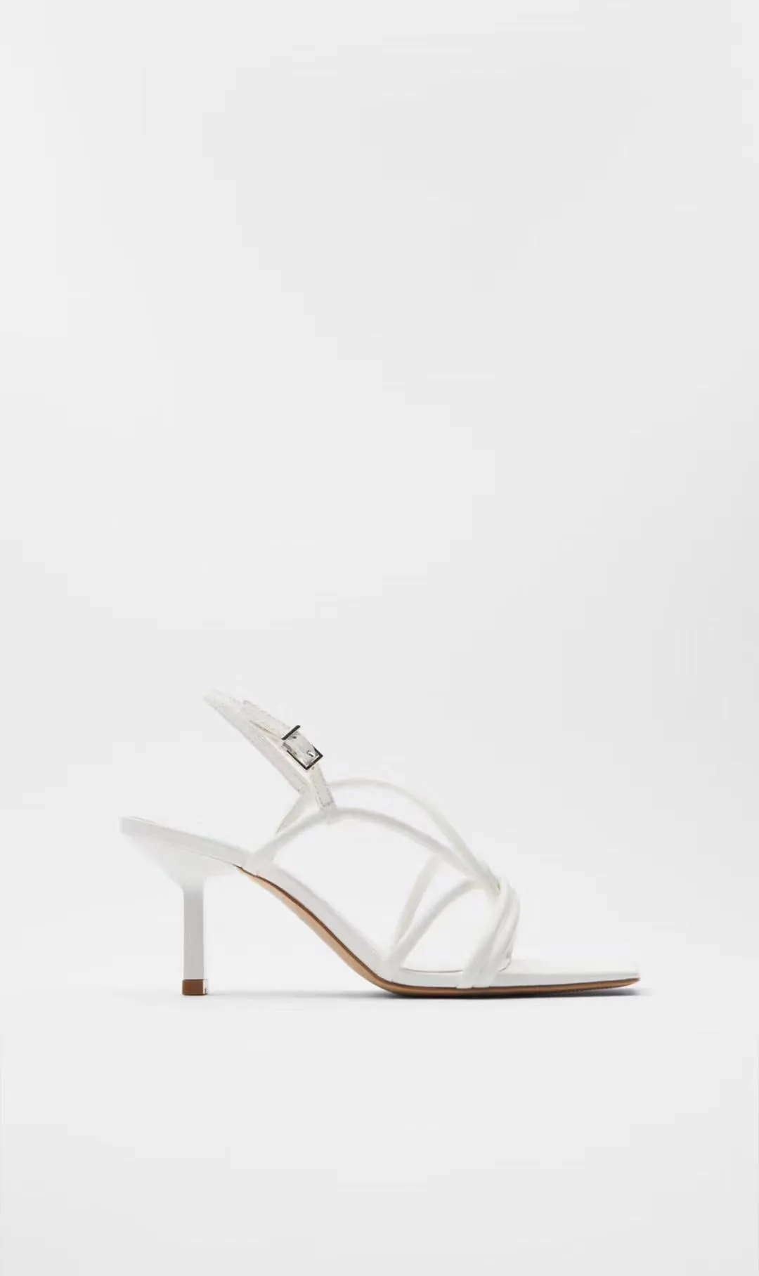 Stiletto Toe Buckle Sandals