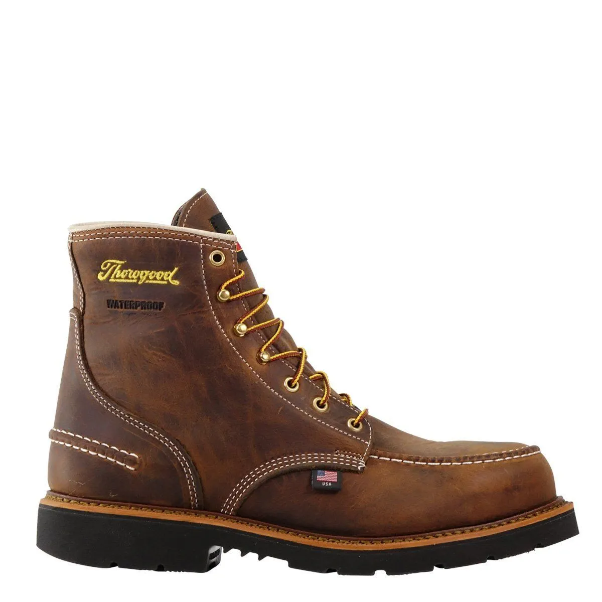 Thorogood Men's - 6 1957 Series Crazyhorse Waterproof Moc - Steel toe