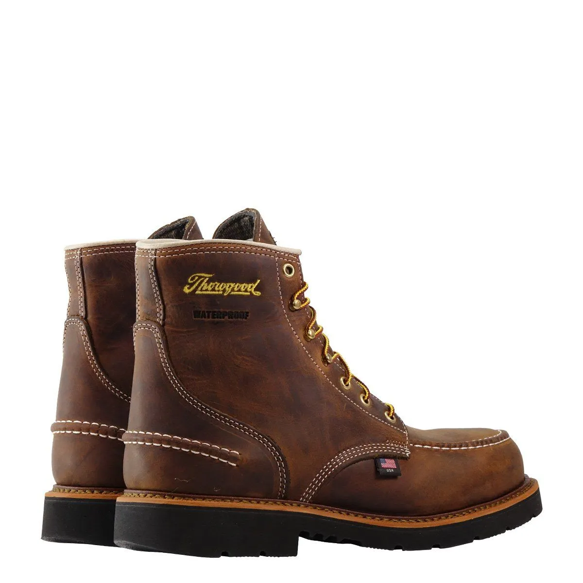 Thorogood Men's - 6 1957 Series Crazyhorse Waterproof Moc - Steel toe