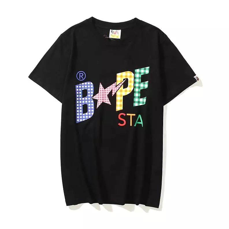 Unisex Casual BapeSta T-shirt