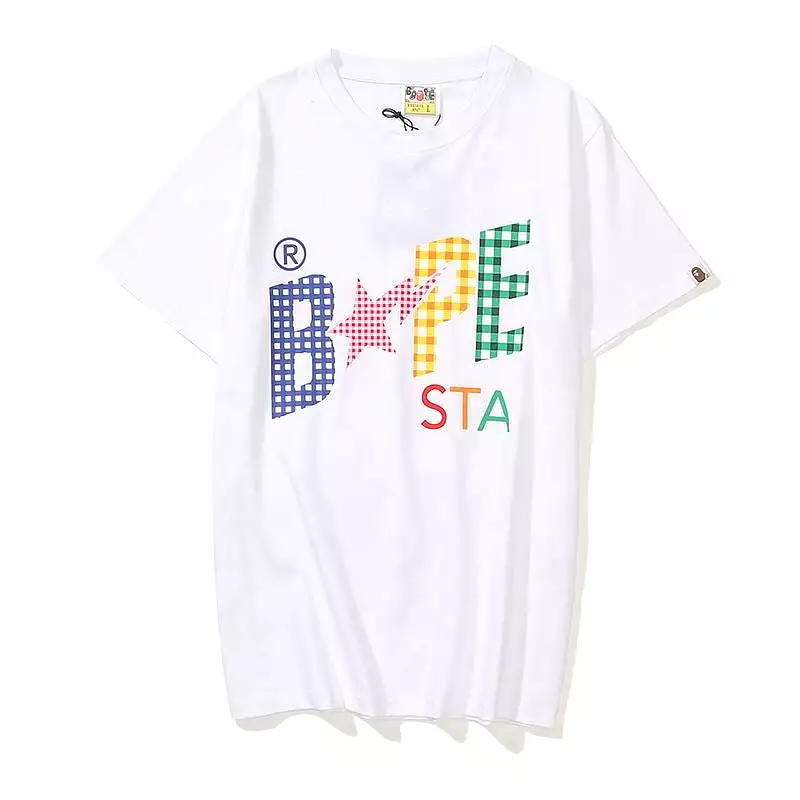 Unisex Casual BapeSta T-shirt