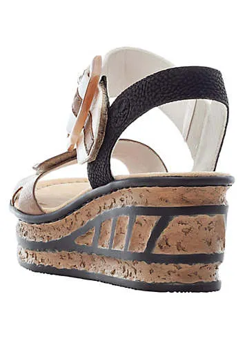 Velcro Fastening Wedge Sandals by Rieker | Look Again