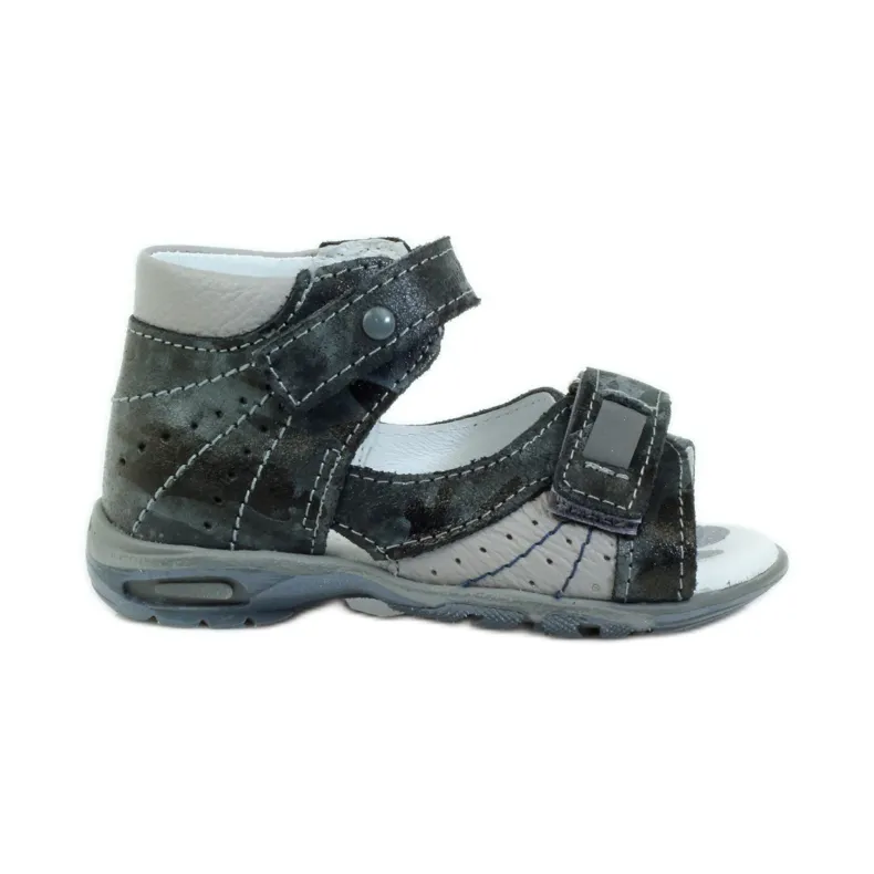 Velcro sandals with a reflector Ren But 1407 grey