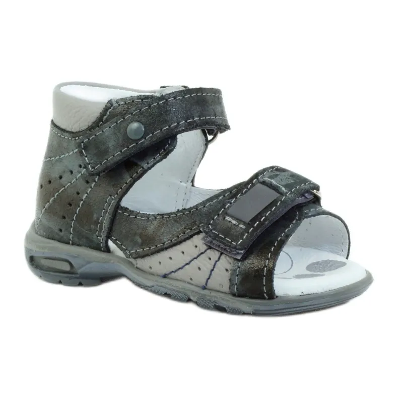 Velcro sandals with a reflector Ren But 1407 grey