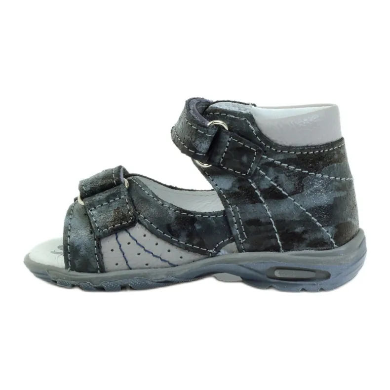 Velcro sandals with a reflector Ren But 1407 grey